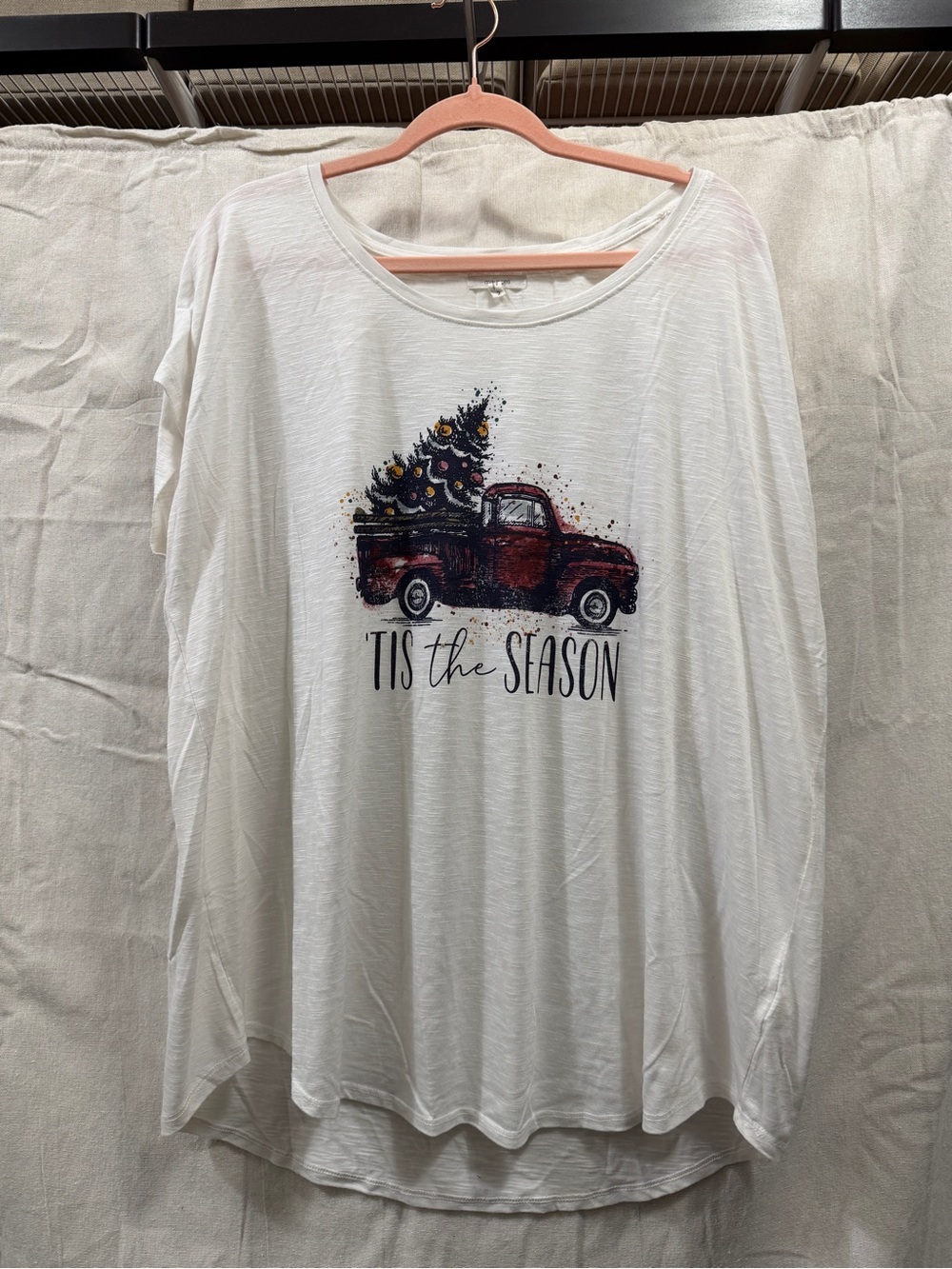 Maurices White Tee Holiday